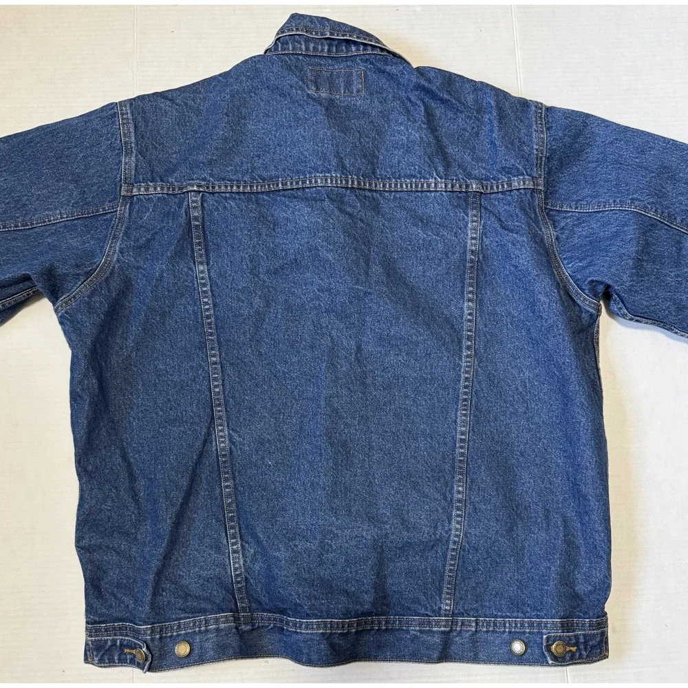 WRANGLER - Chevrolet  - Men's Denim Trucker Jean Jacket‎ - Size X-Large - XL*